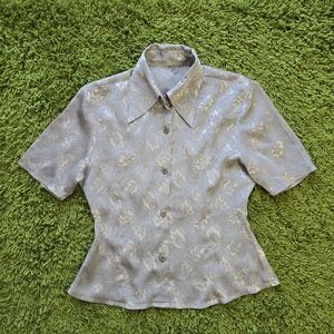 Elegant Gray Women's Top